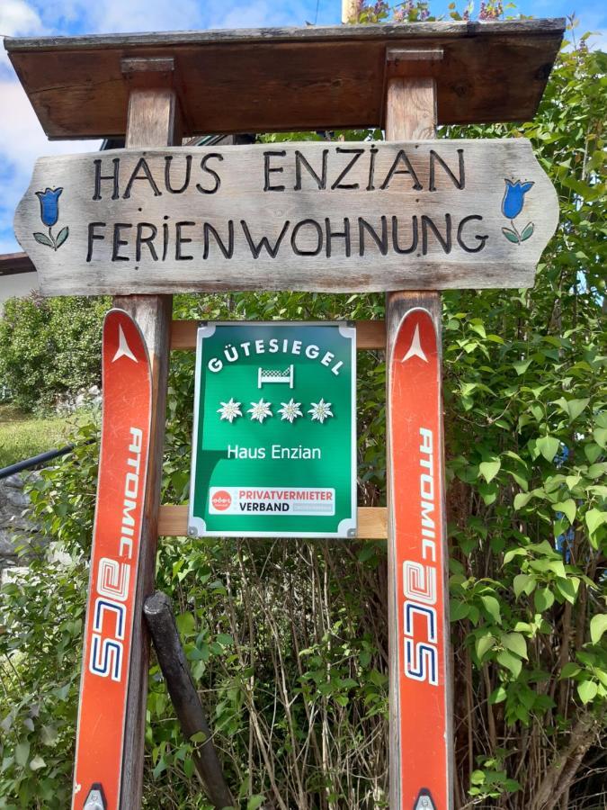 Haus Enzian Leilighet Hinterstoder Eksteriør bilde